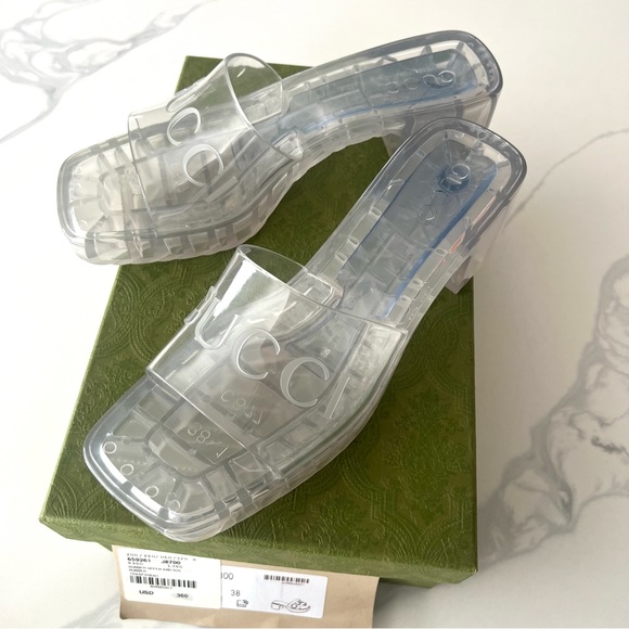 GUCCI rubber slide sandal - Picture 6 of 7